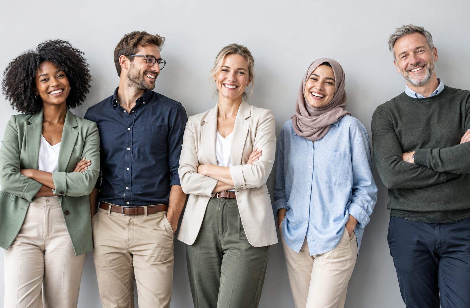 Geschlechtergerechtes Arbeits-Team